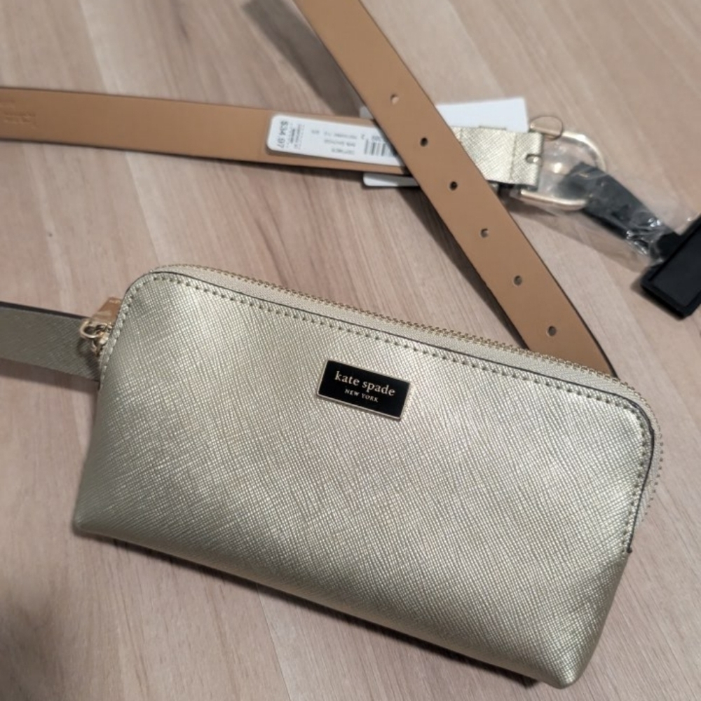 Kate Spade Gold Belt Bag S/M
